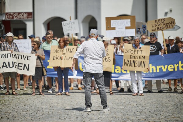 14.07.2023 - Demonstration der Bürgerinitiative B20